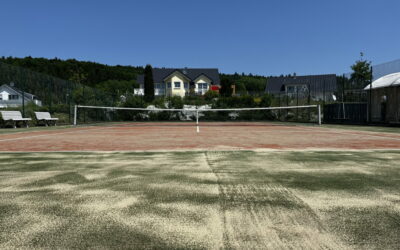 Arbeitseinsatz Tennisplatz